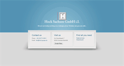 Desktop Screenshot of hock-gruppe.de